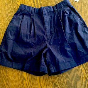 NWT gap navy woven shorts